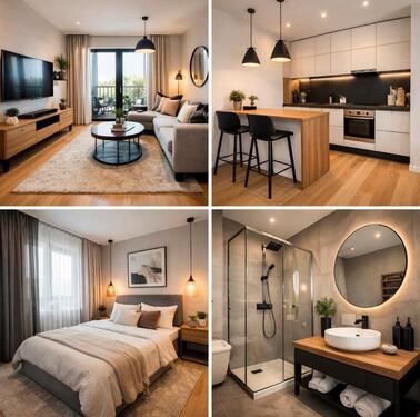 Foto - Stylische möblierte 2 Zimmer Wohnung in Bonn Rüngsdorf 62 qm