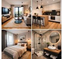 Stylische möblierte 2 Zimmer Wohnung in Bonn Rüngsdorf 62 qm