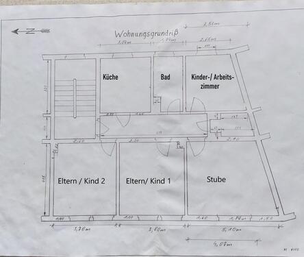 Foto - Gemütliche 4- Zimmer Wohnung - 560,00 EUR Kaltmiete,
