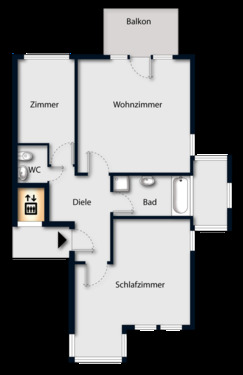 Foto - Etagenwohnung zur Miete in München