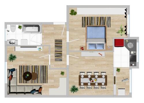 Foto - 3-Zimmer neues Badezimmer Nähe Uniklinik