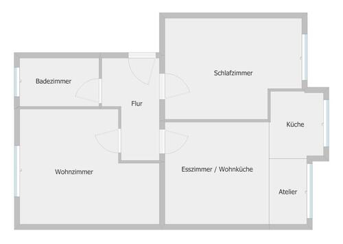 Foto - Etagenwohnung zur Miete in Essen