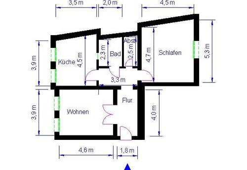 Foto - 2 Zimmer Etagenwohnung in Magdeburg