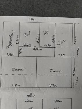 Foto - Dachgeschoßwohnung am Laagber - 500,00 EUR Kaltmiete,