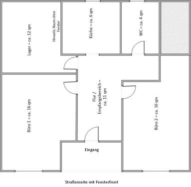 Foto - Büro- Einzelhandelsfläche zu vermieten!