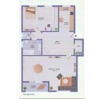 2-Zi-Whg mit Loggia&Garage in zentraler Lage | frei ab Feb. 2026 - Wolfenbüttel Ahlum