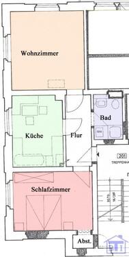 Foto - 2 Zimmer Etagenwohnung zur Miete in Zittau