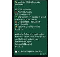 3 Zimmerwohnung in Ilbenstadt Nahe Friedberg Karben Frankfurt - Niddatal