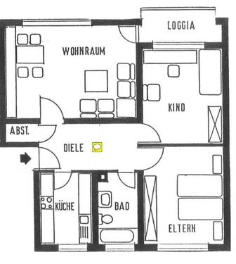 Foto - Etagenwohnung in Marsberg zum Kaufen