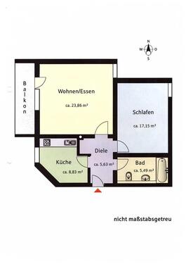Foto - Etagenwohnung zur Miete in Vilshofen an der Donau