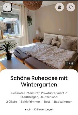 Foto - helle gemütliche Ferienwohnung mit WintergartenGarten
