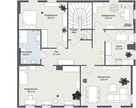 Foto - 4 Zimmer Dachgeschoßwohnung zur Miete in Neukirchen/Erzgebirge