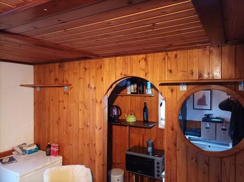 Foto - Kleingarten bei Dresden in Börnchen + Laube + Gewächshaus