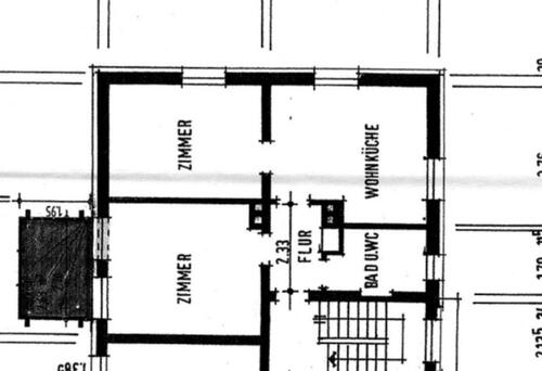 Foto - Wohnung Renoviert Ziegenhain 2 Zimmer 51,44 qm Balkon Garten