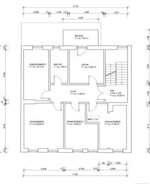 Foto - 4-Zi.-Wohnung, 108 qm, 2.OG RESERVIERT