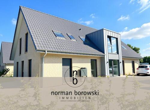 Foto - Helle 3-Zimmer in einem KfW-Effizienzhaus 55 ; Baujahr 2022 mit schönem Balkon und Küche