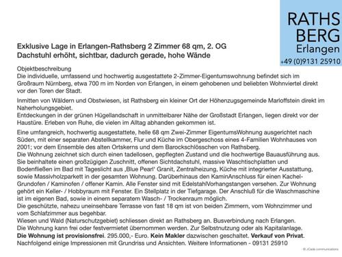 Foto - Etagenwohnung zum Kaufen in Uttenreuth