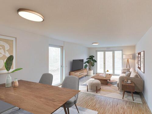 Foto - Einziehen und Wohlfühlen: 2-Zimmer-Wohnung mit EBK und Balkon