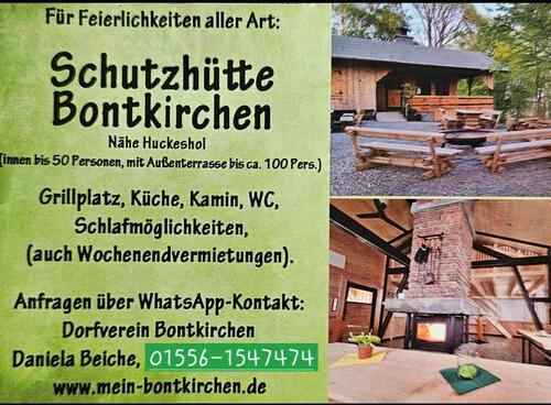 Foto - Hütte zum Feiern zu vermieten - 200,00 EUR Kaltmiete,