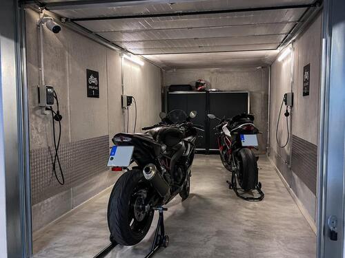 Foto - Motorrad-Stellplätze in Garage zu vermieten