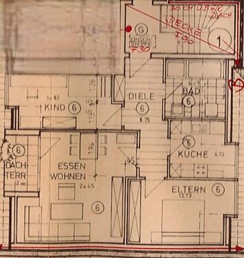 Foto - Helle 3 ZI DG-Wohnung in NU-Pfuhl, Balkon, TG Platz, modernes Bad