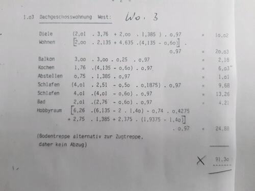 Foto - 3 ZKB+ 1 gr. Hobbyraum, EBK, Balkon, DG-Wohnung in Medebach