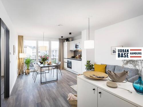 Foto - Komfort und Modernität: Vollmöbliertes 2-Zimmer-Apartment mit EBK, ALL-IN-MIETE, UVM. im Hamburger Münzviertel