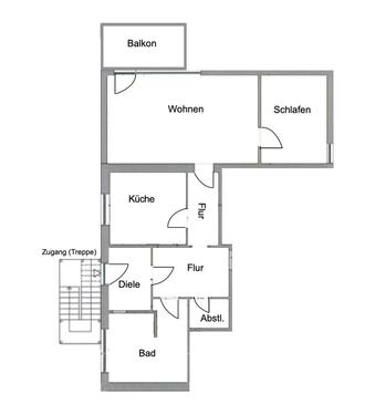 Foto - 2 Zimmer Etagenwohnung zur Miete in Menden (Sauerland)