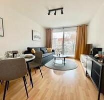 Hochwertig möbilierte Wohnung mit Balkon - Leipzig Nordwest