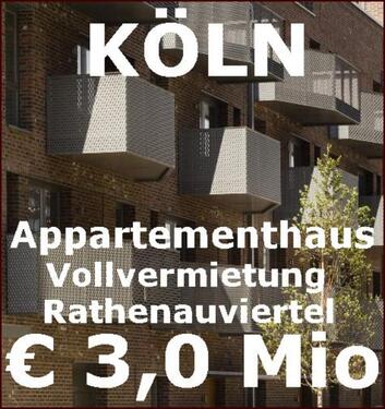 Foto - Kapitalanlage - voll vermietetes Appartementhaus - KÖLN