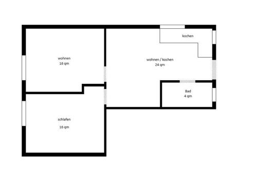 Foto - 3 Zimmer Souterrain-Wohnung - 800,00&nbsp;EUR Kaltmiete, ca.&nbsp; 60,00&nbsp;m&sup2;