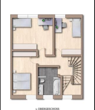Foto - 4 Zimmer Etagenwohnung zur Miete in Altenbeken