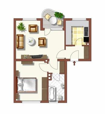 Foto - 2 Zimmer Etagenwohnung in Hamm