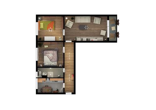 Foto - 3 Zimmer Etagenwohnung zur Miete in Schönebeck (Elbe)