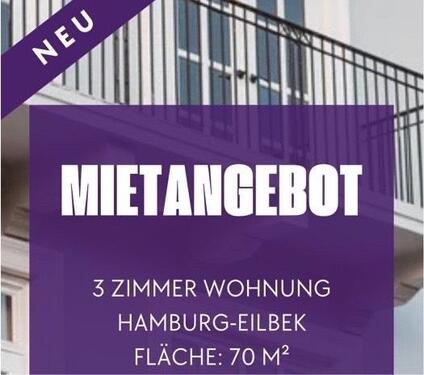 Foto - 3-Zimmer Wohnung in Hamburg Eilbek