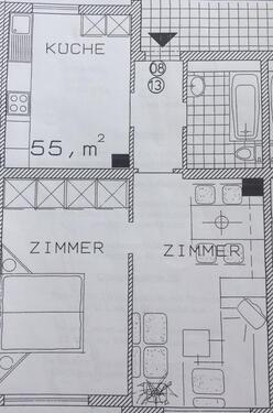 Foto - Praktische 2-Zimmer Wohnung zentral gelegen in Pforzheim