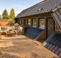 180 m²: 5 Zimmer mit Dachterrasse, Garten und Garage in Rehden