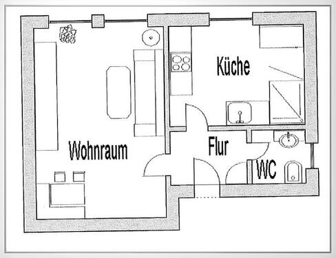 Foto - Etagenwohnung zur Miete in Mittweida