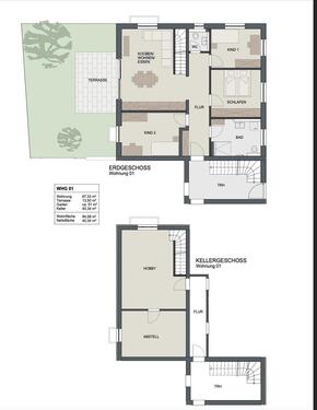 Foto - Erstbezug: 4-Zimmer Wohnung mit Zugang zu Hobbyraum im Keller