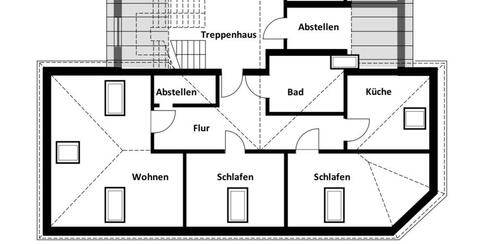 Foto - 3-Zimmer-Dachgeschosswohnung in zentraler Lage von Delmenhorst