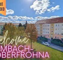 ++ helle 4-Raum-Wohnung mit Balkon & Tageslichtbad - ruhig wohnen in Limbach-Oberfrohna ++