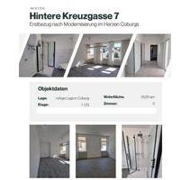 3 Zimmer Wohnung, 81,29 qm, Coburg Innenstadt, frisch modernisiert