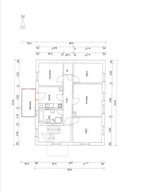Foto - 4 Zimmer Etagenwohnung zur Miete in Frohburg
