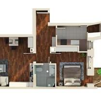 Helle, möblierte 2-Zimmer-Altbauwohnung - Zentrale Lage v. Fürth