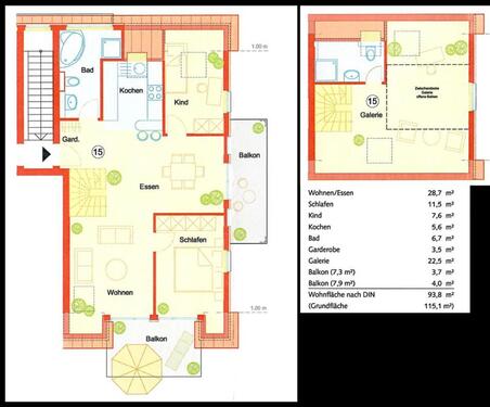 Foto - 4 Zimmer Etagenwohnung zum Kaufen in Neuhausen auf den Fildern