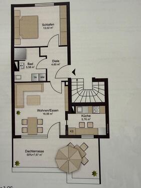 Foto - 2 Zimmer Terrassenwohnung zum Kaufen in Regensburg