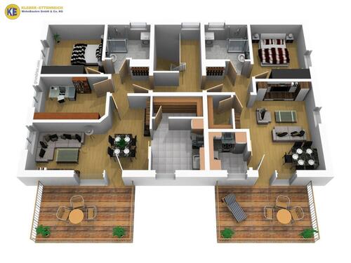 Foto - 2 Zimmer Etagenwohnung zum Kaufen in Königsmoos