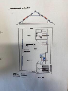 Foto - Schöne Dachgeschoss Wohnung in Gebsattel