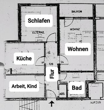 Foto - 3 Zimmer Dachgeschoßwohnung in Landau in der Pfalz