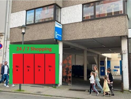 Foto - Stellplatz für Warenautomaten (Snacks, Drinks, Retouren-Pakete..)